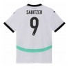 Damen Fußballbekleidung Österreich Marcel Sabitzer #9 Auswärtstrikot EM 2024 Kurzarm